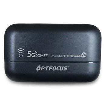 OPTFOCUS 4G Wi-Fi роутер - повербанк 10000 mAh